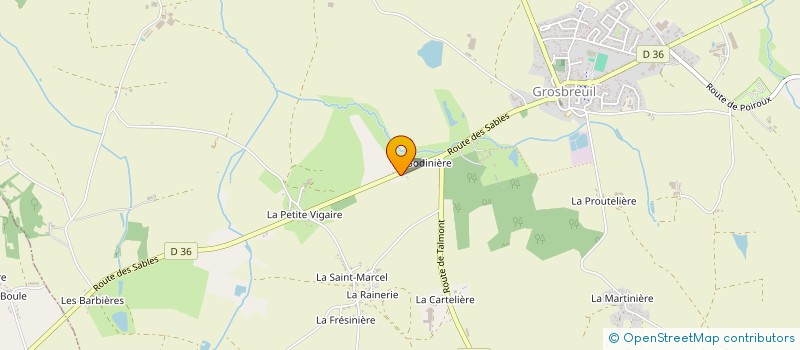 localisation de l'entreprise MONSIEUR YANO MILLO  GROSBREUIL