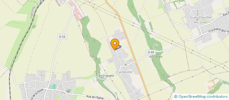 localisation de l'entreprise MONSIEUR YANSON CHATEL  SAINTE-COLOMBE