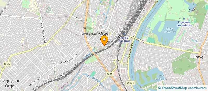 localisation de l'entreprise MONSIEUR YANUSHEK DIMITROV à JUVISY-SUR-ORGE