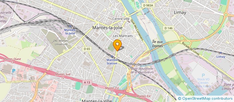 localisation de l'entreprise MONSIEUR YAO ALBERT ALAVI  PARIS