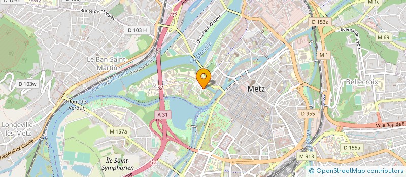 localisation de l'entreprise MONSIEUR YAO ATTIOGBE  METZ