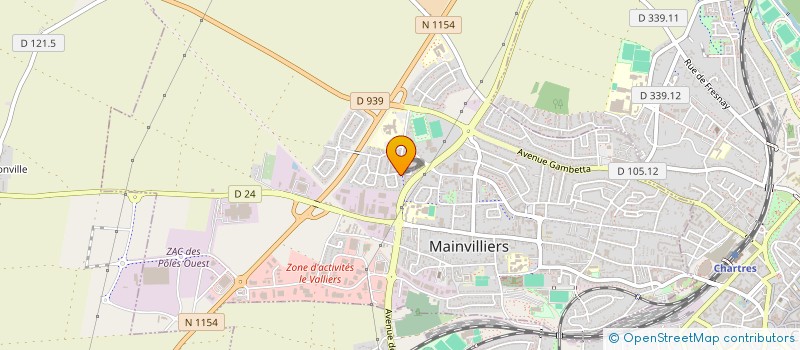localisation de l'entreprise MONSIEUR YAO LY à MAINVILLIERS