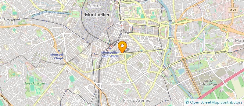 localisation de l'entreprise MONSIEUR YAO NYAHOHO à MONTPELLIER