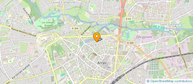 localisation de l'entreprise MONSIEUR YAOVI AKAKPO à ARRAS