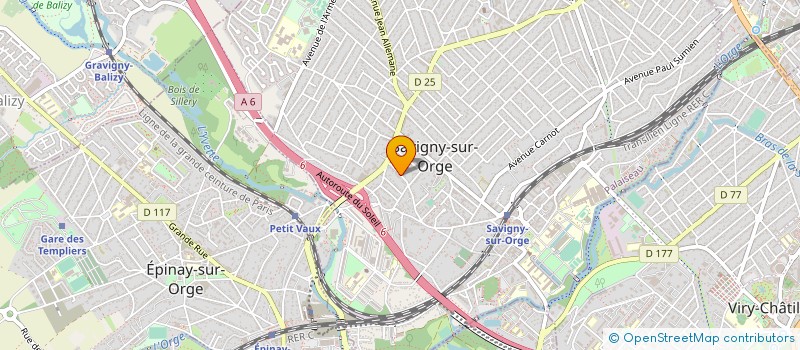 localisation de l'entreprise MONSIEUR YAOVI DJAITO à SAVIGNY-SUR-ORGE