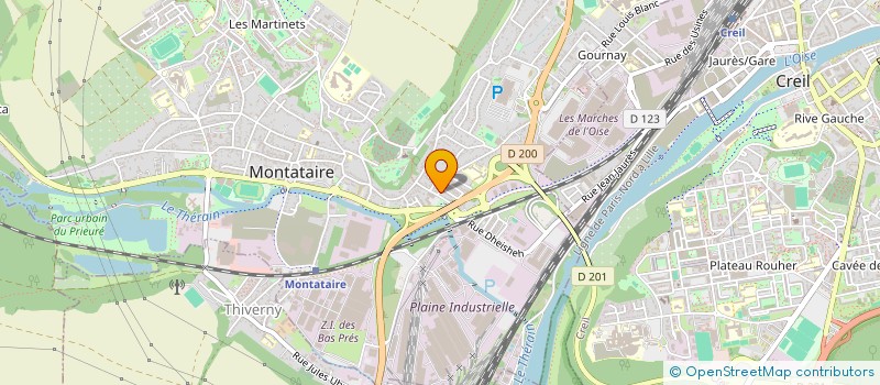 localisation de l'entreprise MONSIEUR YAPI ANGORAN  MONTATAIRE