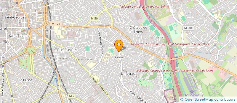 localisation de l'entreprise MONSIEUR YAPI MAXIME N CHO  TOULOUSE