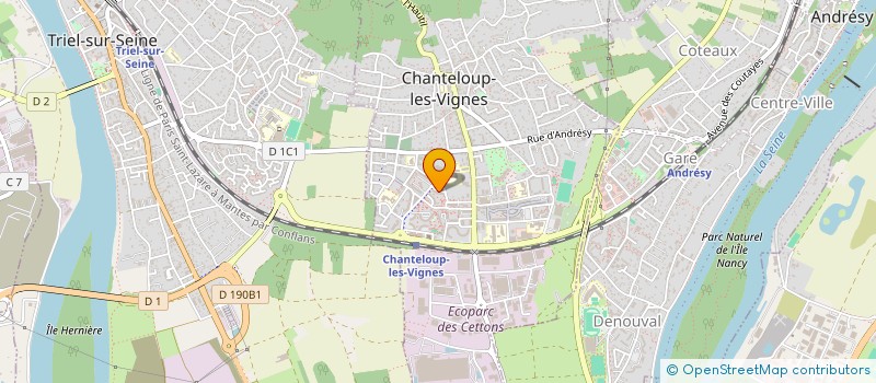 localisation de l'entreprise MONSIEUR YAPO DIBI à CHANTELOUP-LES-VIGNES