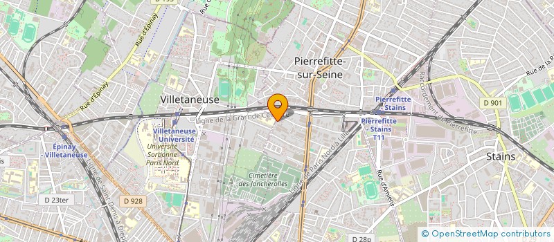 localisation de l'entreprise MONSIEUR YAQOOB MUHAMMAD à PIERREFITTE-SUR-SEINE
