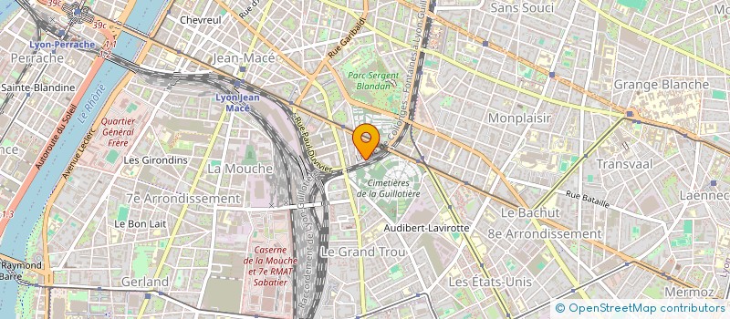 localisation de l'entreprise MONSIEUR YAQUOB BENABBES  LYON