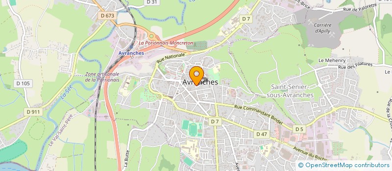 localisation de l'entreprise MONSIEUR YAR MOHAMMAD SHAHIKHAIL  AVRANCHES