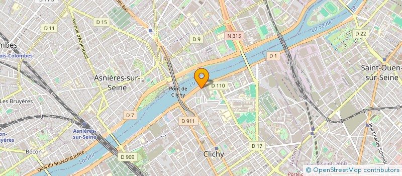 localisation de l'entreprise MONSIEUR YARMOHAMED ISHAQZAI à CLICHY