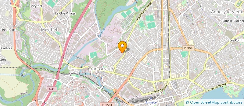 localisation de l'entreprise MONSIEUR YASAR BOZDAG  ANNECY