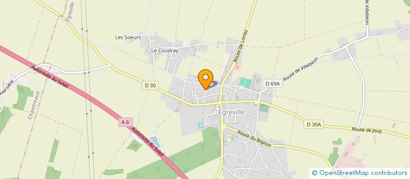 localisation de l'entreprise MONSIEUR YASAR BOZKURT  EGREVILLE