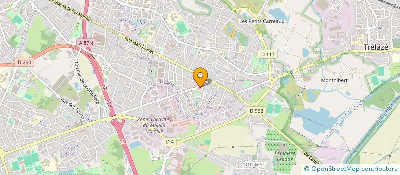 localisation de l'entreprise MONSIEUR YASAR EMEK  TRELAZE