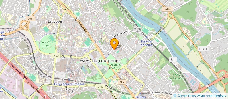 localisation de l'entreprise MONSIEUR YASAR GALISKAN  EVRY-COURCOURONNES