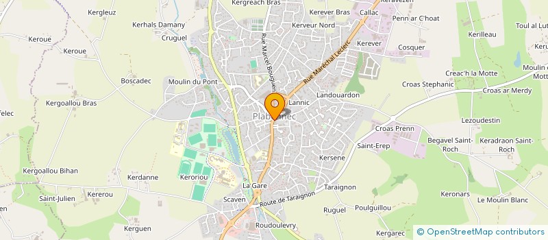 localisation de l'entreprise MONSIEUR YASAR INANCLI à PLABENNEC