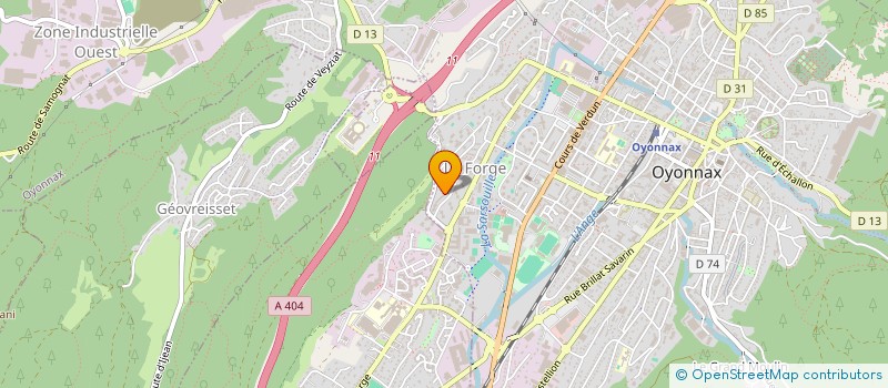 localisation de l'entreprise MONSIEUR YASAR INCEKILIC à OYONNAX