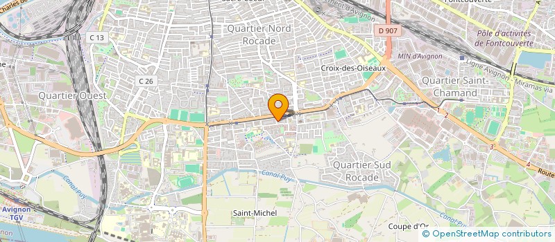 localisation de l'entreprise MONSIEUR YASAR ORENBAG  AVIGNON