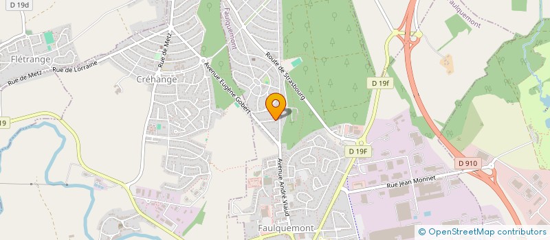 localisation de l'entreprise MONSIEUR YASAR SEKER  FAULQUEMONT