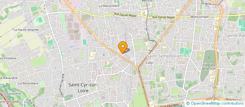 localisation de l'entreprise MONSIEUR YASAR YILMAZ à SAINT-CYR-SUR-LOIRE