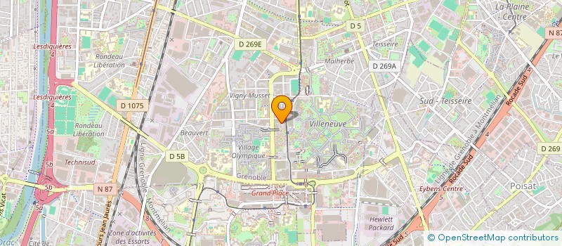 localisation de l'entreprise MONSIEUR YASEEN ENTIZAR  GRENOBLE