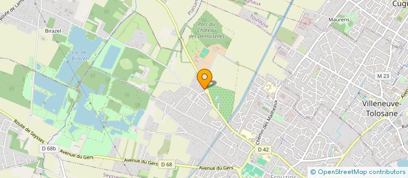 localisation de l'entreprise MONSIEUR YASEN RAFAILOV  FROUZINS