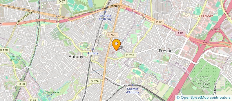 localisation de l'entreprise MONSIEUR YASER MASOUMI à ANTONY