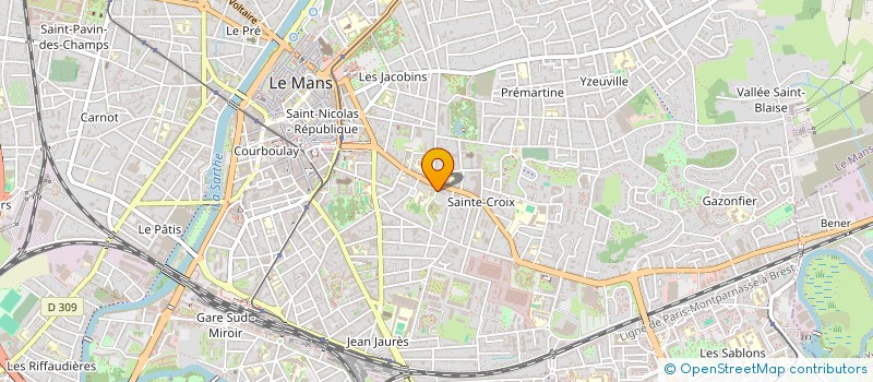 localisation de l'entreprise MONSIEUR YASER MOHAMAD  LE MANS