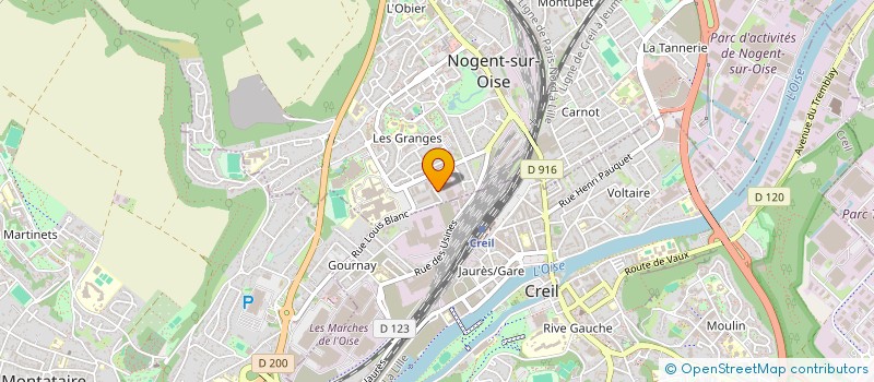 localisation de l'entreprise MONSIEUR YASER NAZARI  NOGENT-SUR-OISE