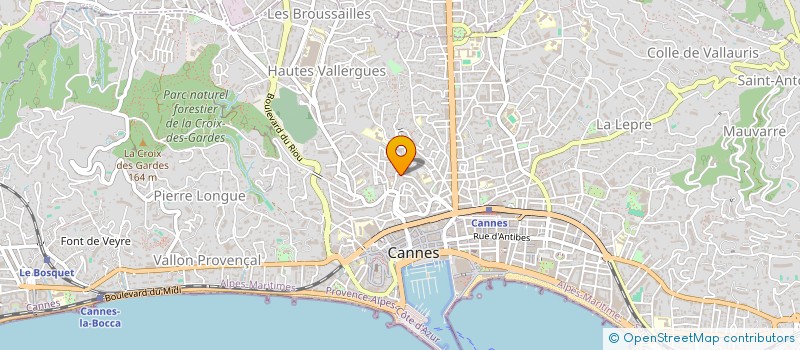 localisation de l'entreprise MONSIEUR YASH GOBIN à CANNES