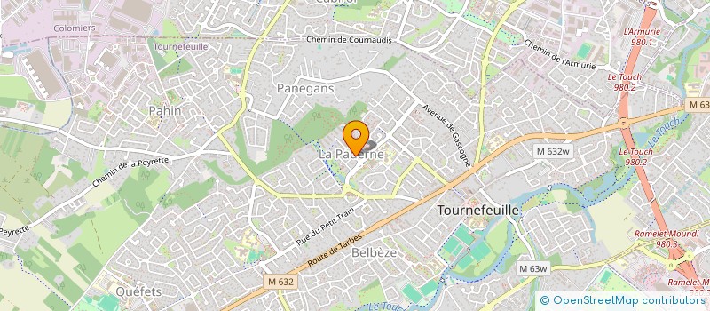localisation de l'entreprise MONSIEUR YASHIN PAVEL à TOURNEFEUILLE