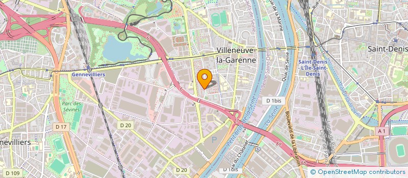localisation de l'entreprise MONSIEUR YASID LAIB  VILLENEUVE-LA-GARENNE