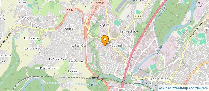 localisation de l'entreprise MONSIEUR YASIN ASLAN à ANNECY