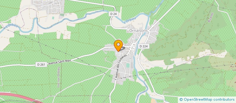 localisation de l'entreprise MONSIEUR YASIN BARAN  ORNAISONS