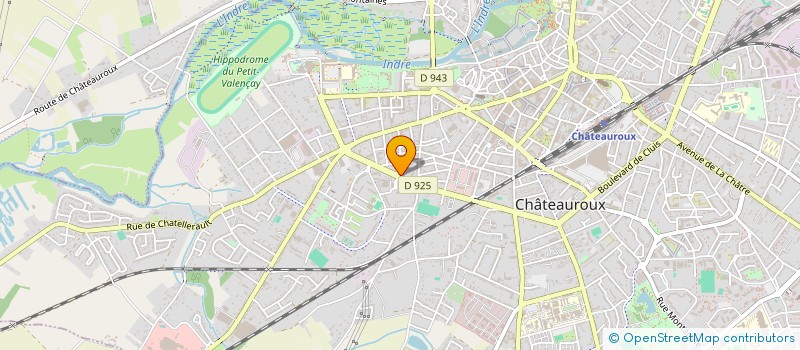 localisation de l'entreprise MONSIEUR YASIN BASODA à CHATEAUROUX
