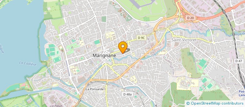 localisation de l'entreprise MONSIEUR YASIN BILICI  MARIGNANE