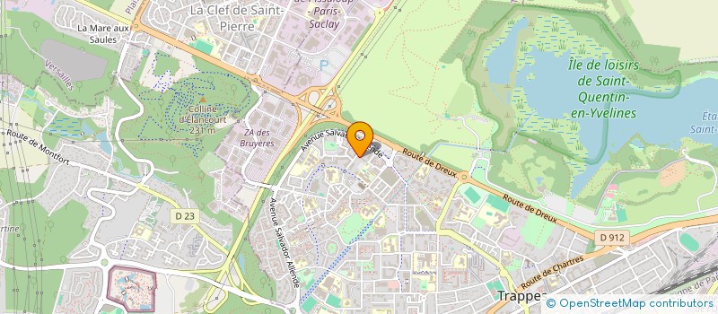 localisation de l'entreprise MONSIEUR YASIN BOZOK  TRAPPES