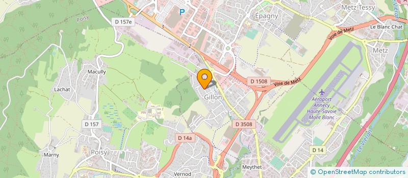 localisation de l'entreprise MONSIEUR YASIN DEMIRER  EPAGNY METZ-TESSY