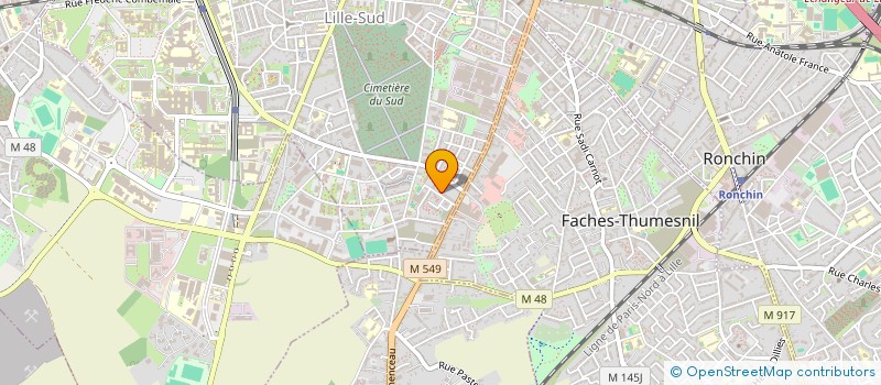 localisation de l'entreprise MONSIEUR YASIN EL HASSOUNI à LILLE