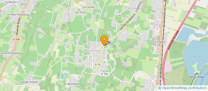 localisation de l'entreprise MONSIEUR YASIN ERASLAN  POMMIERS