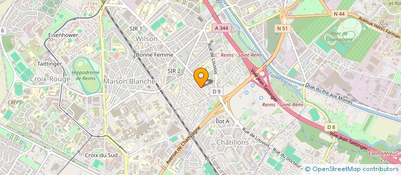 localisation de l'entreprise MONSIEUR YASIN ERDOGAN  REIMS