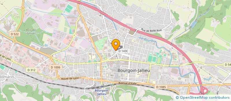 localisation de l'entreprise MONSIEUR YASIN ERPOLAT à BOURGOIN-JALLIEU