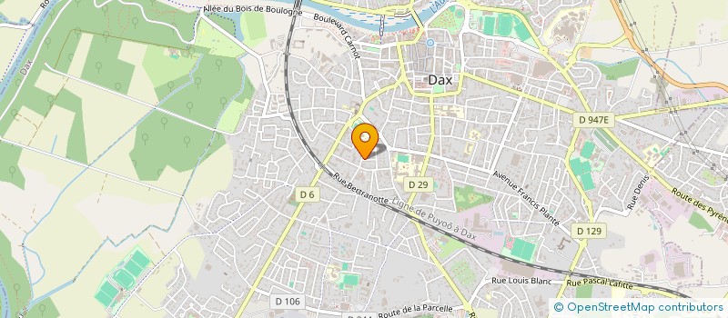 localisation de l'entreprise MONSIEUR YASIN ESMEK  DAX