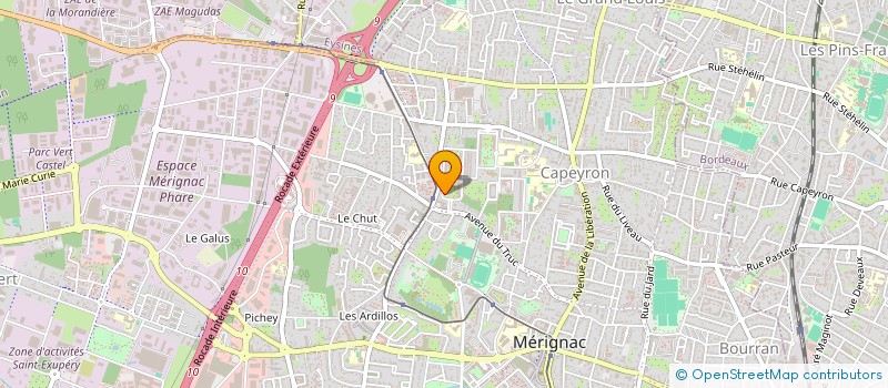 localisation de l'entreprise MONSIEUR YASIN GULCAN  MERIGNAC