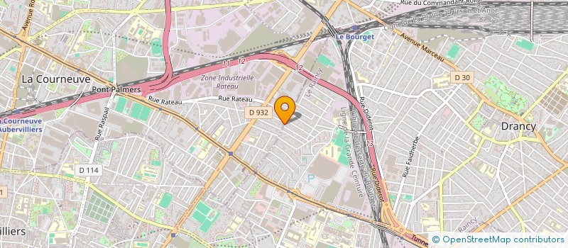 localisation de l'entreprise MONSIEUR YASIN GULEN à LA COURNEUVE