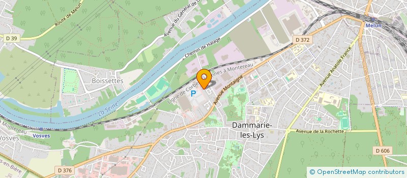 localisation de l'entreprise MONSIEUR YASIN HARZALLAH à DAMMARIE-LES-LYS