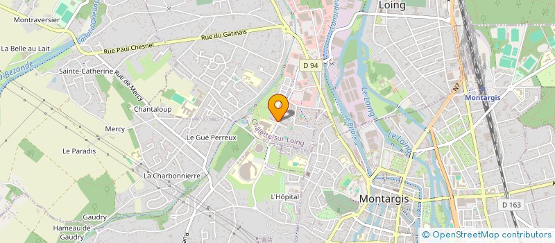 localisation de l'entreprise MONSIEUR YASIN KANSU  CHALETTE-SUR-LOING