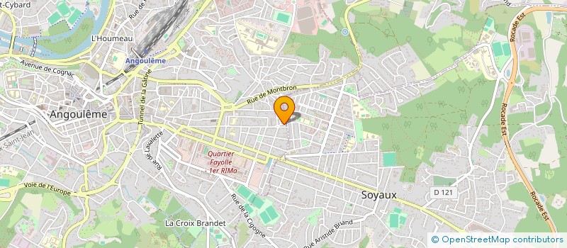 localisation de l'entreprise MONSIEUR YASIN KARA à ANGOULEME