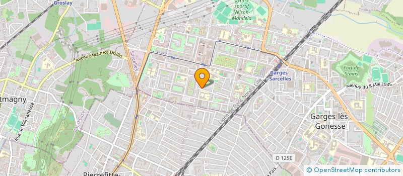 localisation de l'entreprise MONSIEUR YASIN KARADAG  SARCELLES